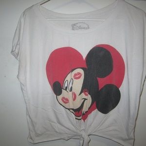 Mickey Mouse White T-Shirt